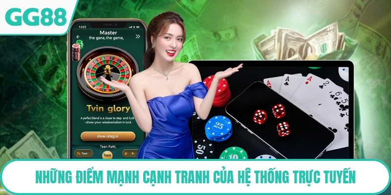 Những điểm mạnh cạnh tranh của hệ thống trực tuyến